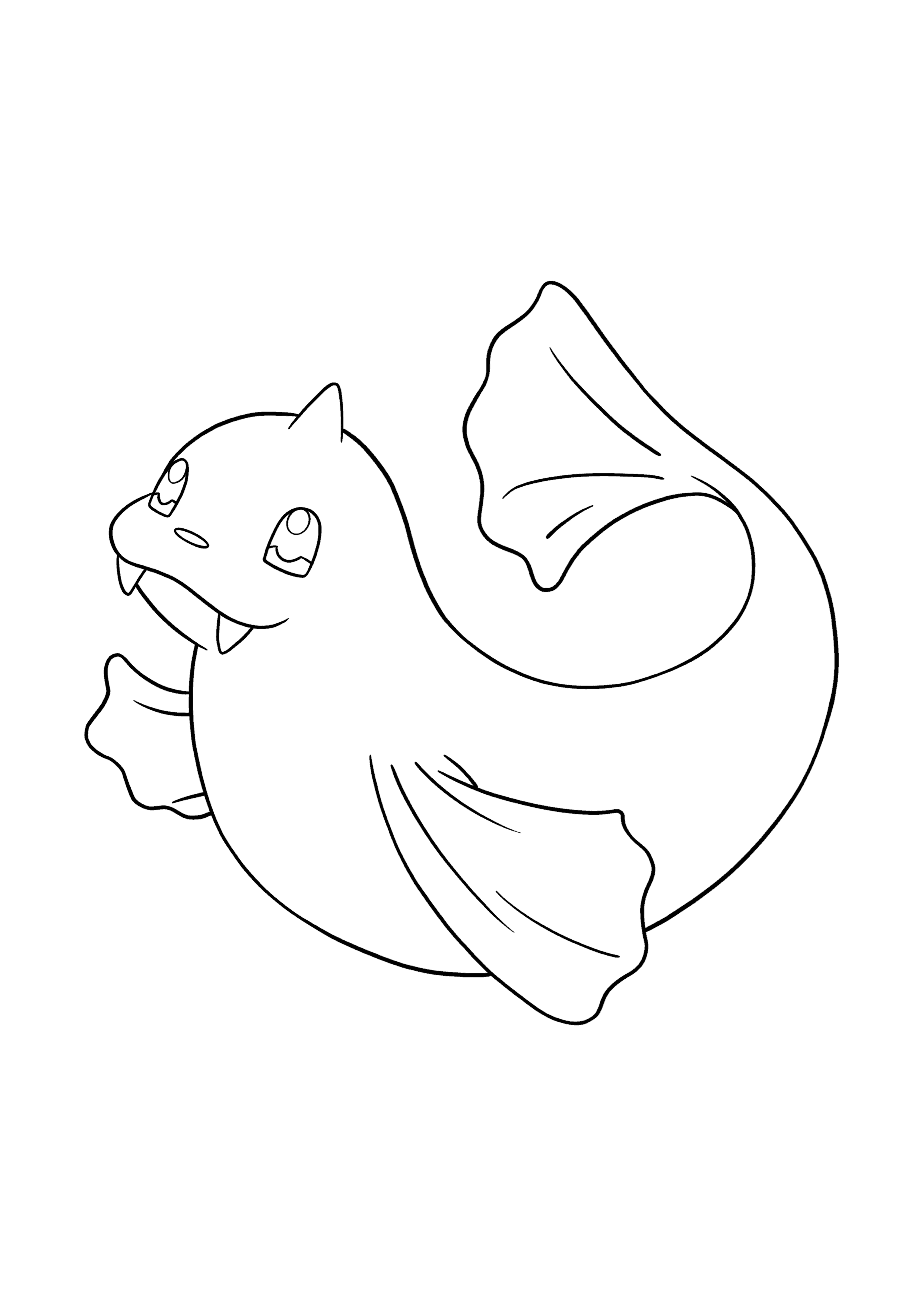 Pokémon Dewgong coloring page