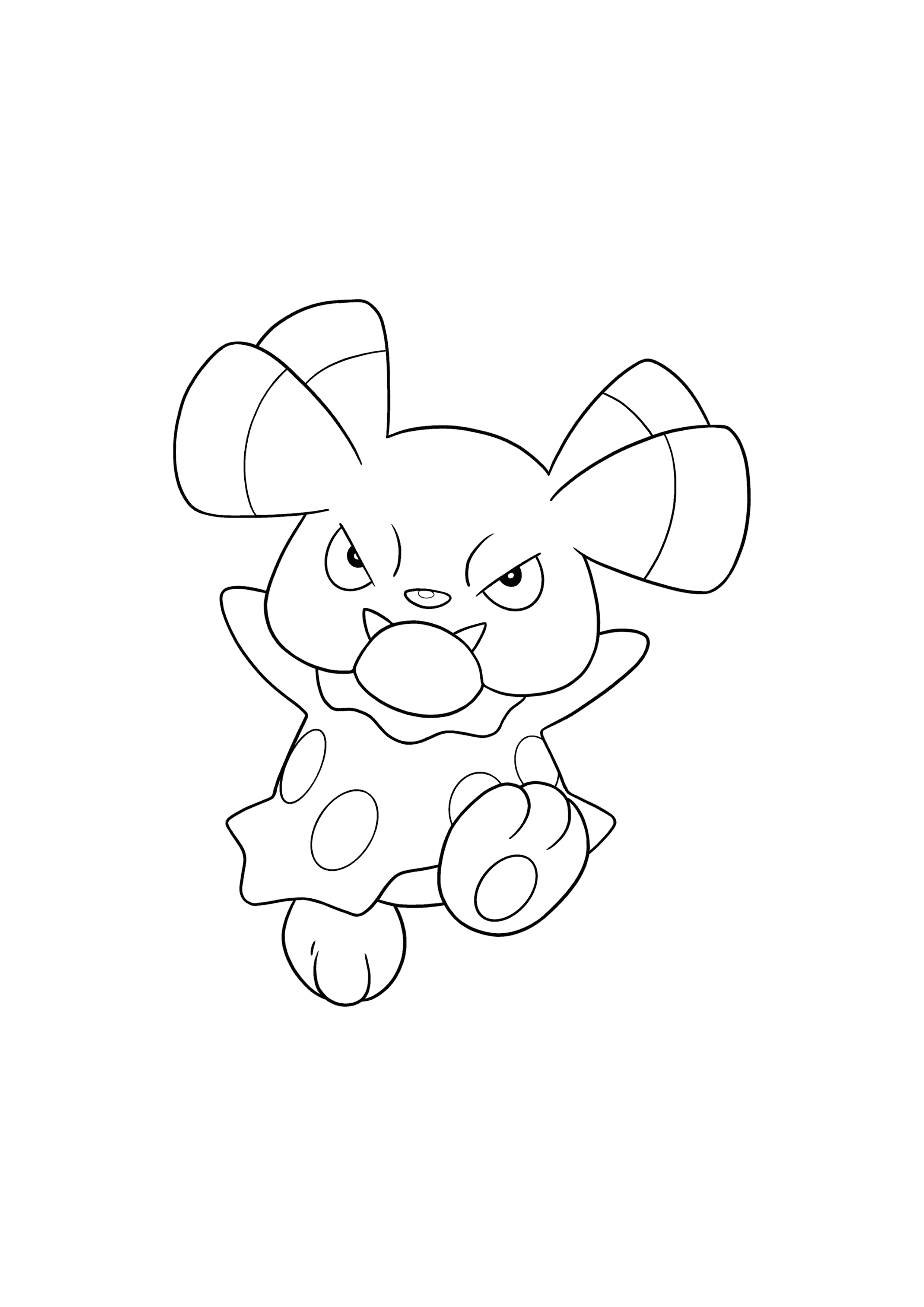 Pokémon Snubbull coloring page