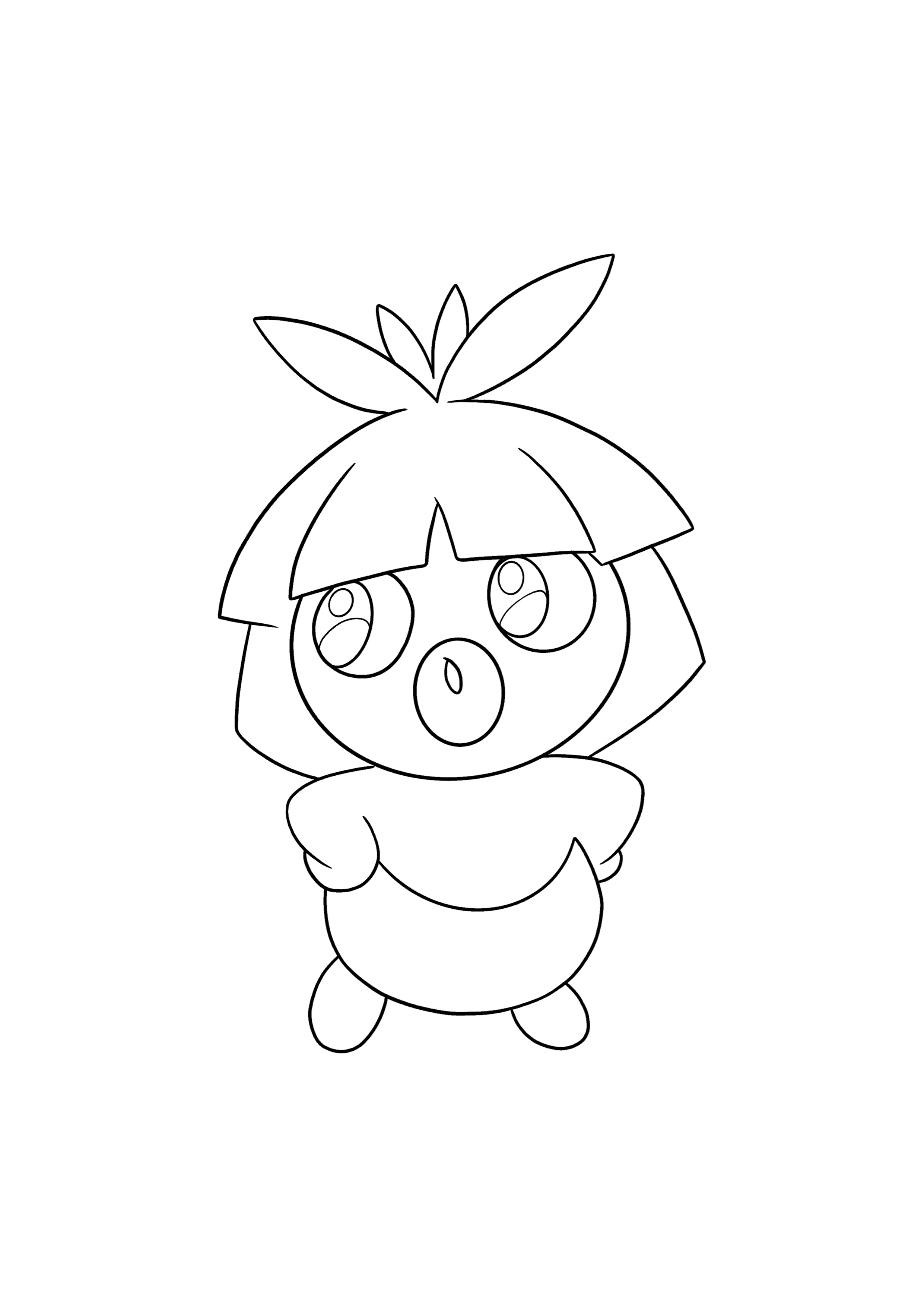 Pokémon Smoochum coloring page