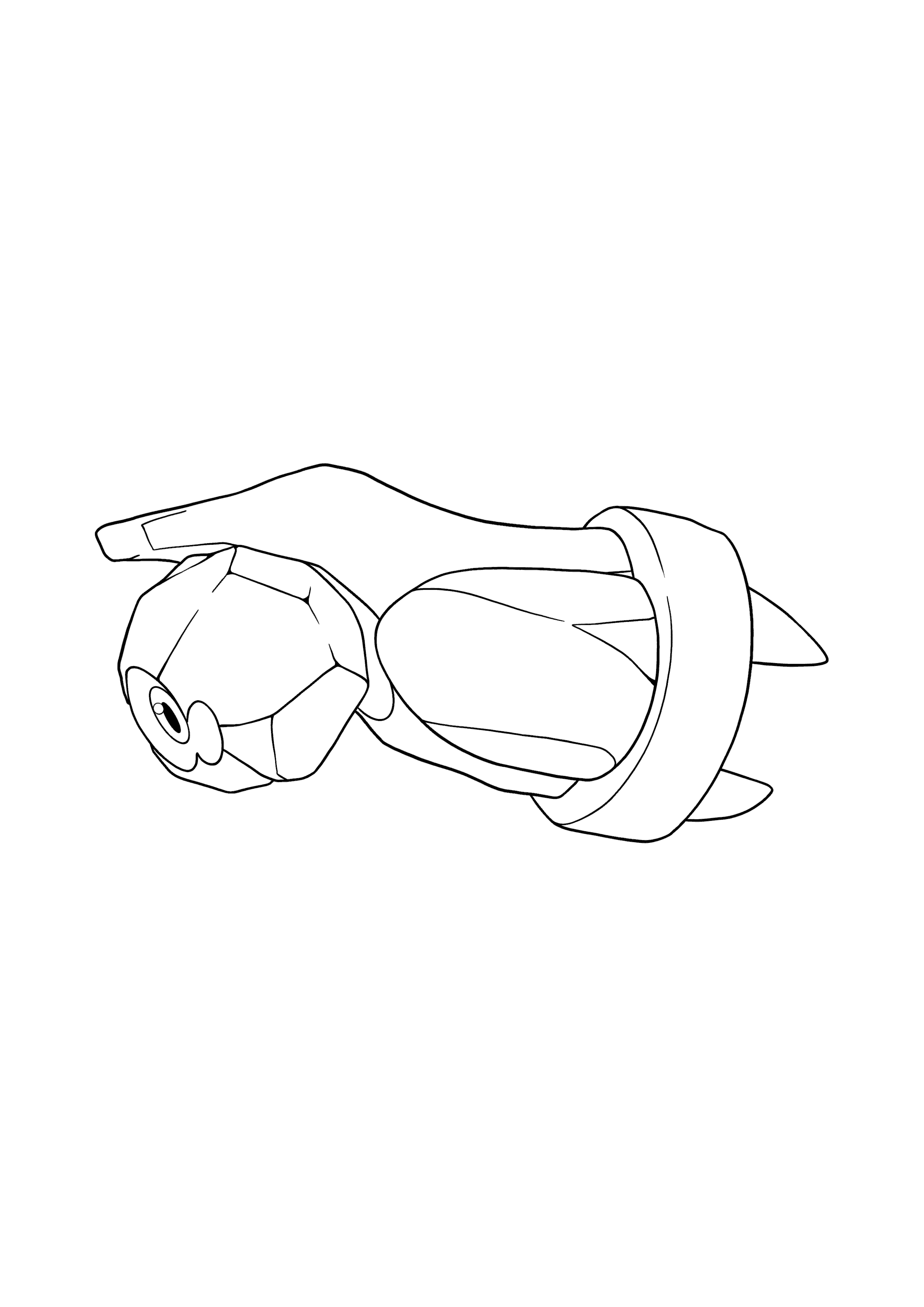 Pokémon Beldum coloring page