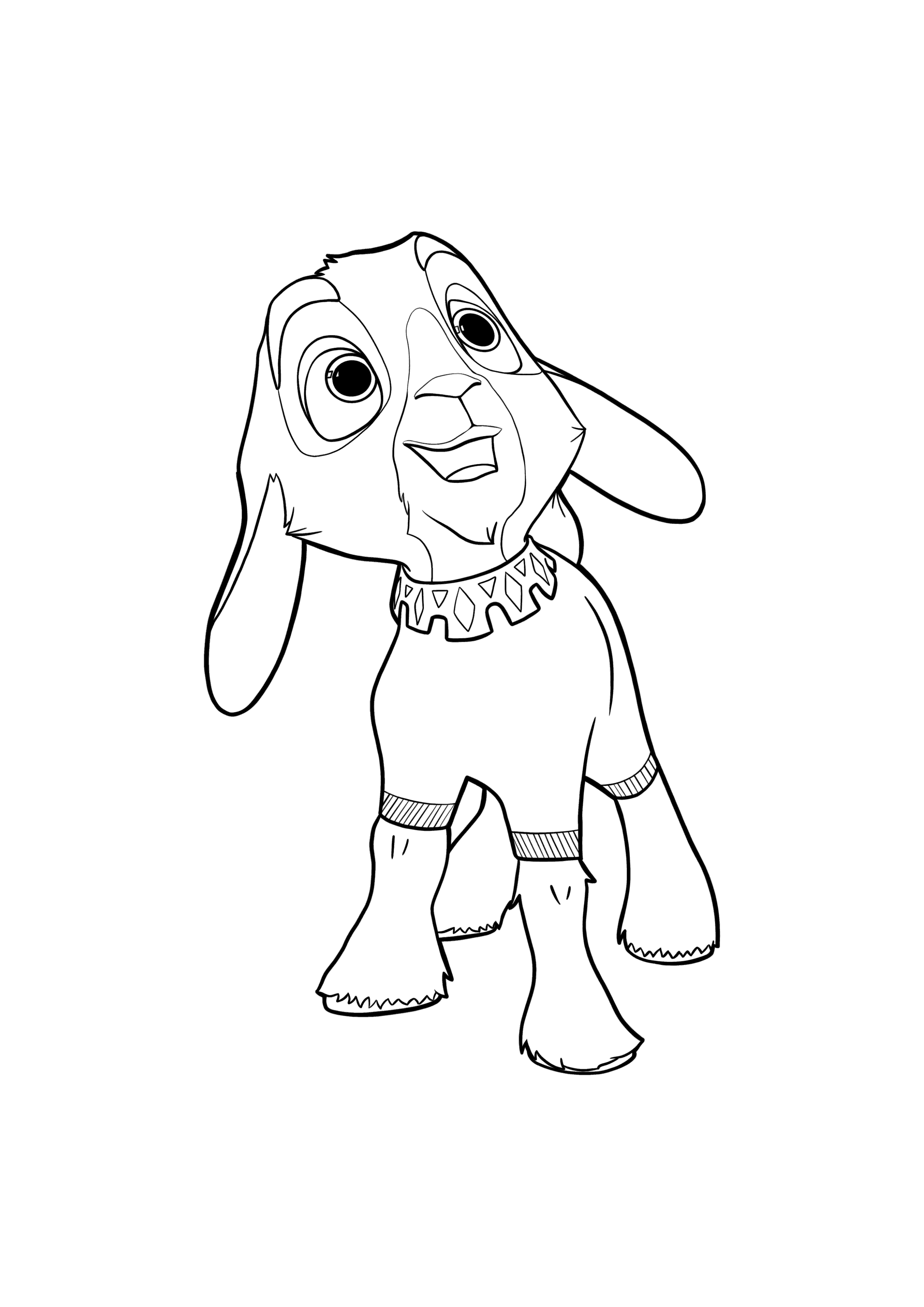 Wish Valentino coloring page