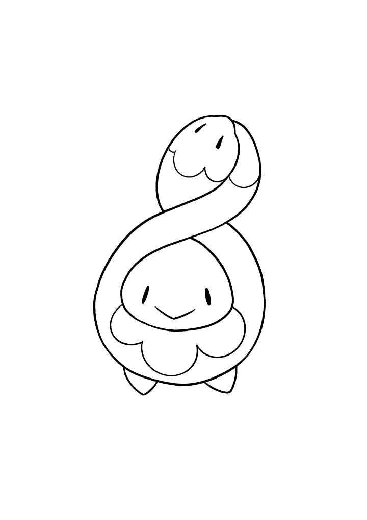 Pokémon Budew coloring page