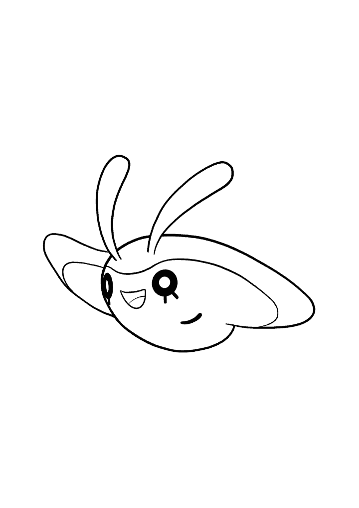 Pokémon Mantyke coloring page