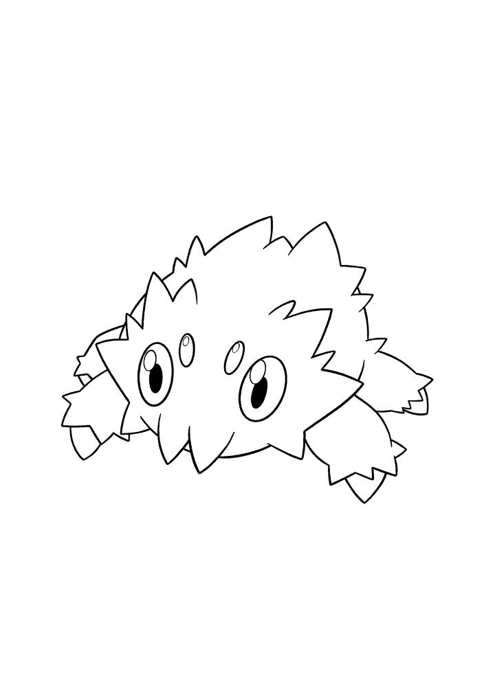 Pokémon Joltik coloring page