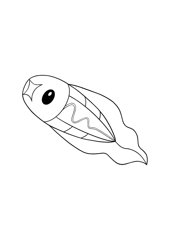 Pokémon Tynamo coloring page