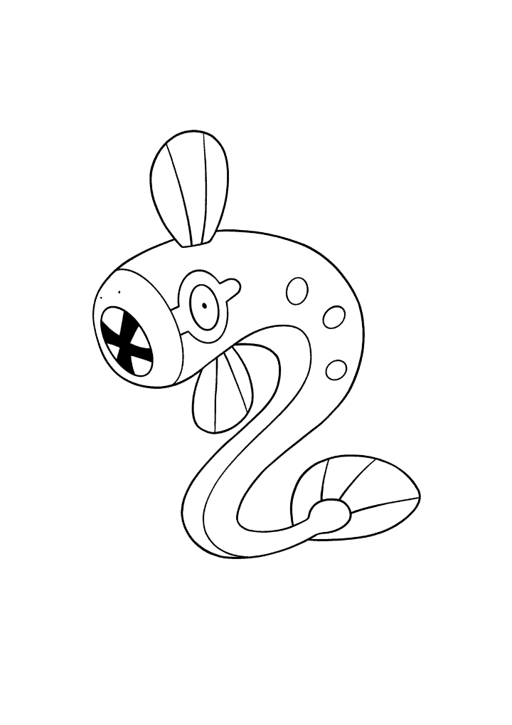 Pokémon Eelektrik coloring page