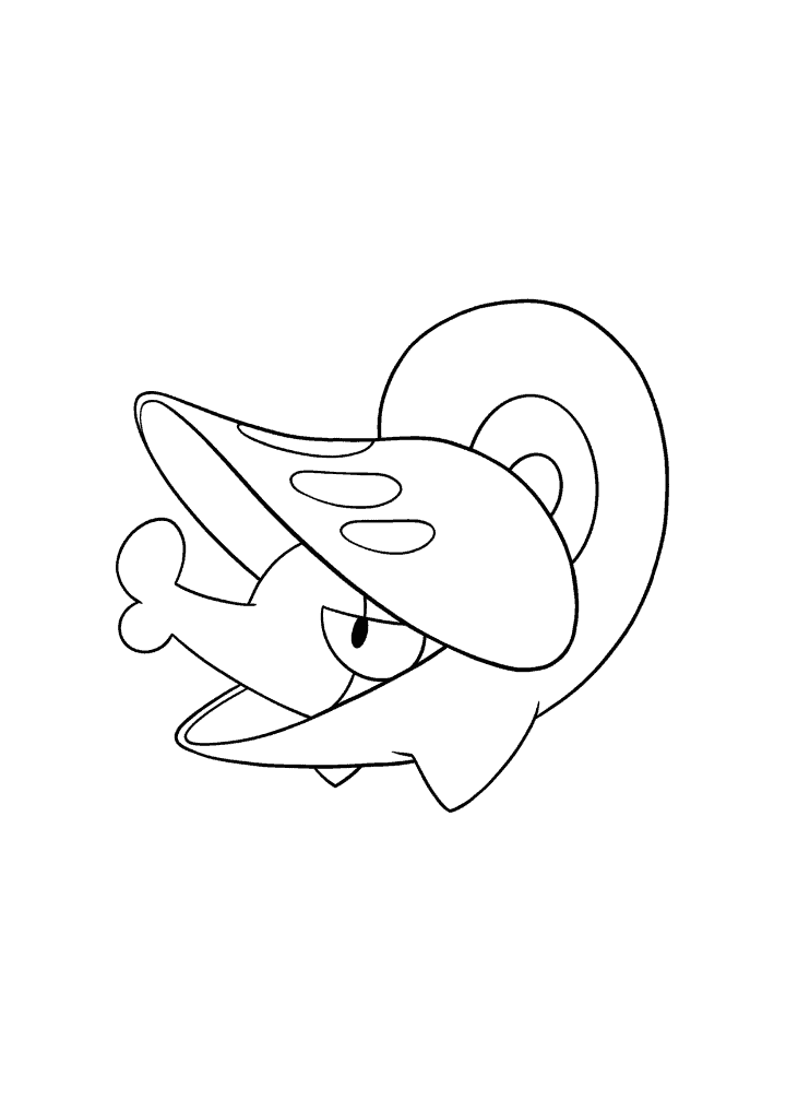 Pokémon Shelmet coloring page